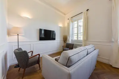 TV o dispositivi per l'intrattenimento presso Luxury San Niccolò by Mmega