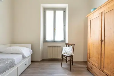 Letto o letti in una camera di Designer Apartment near San Lorenzo