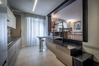 Cucina o angolo cottura di YiD Cairoli design apartment