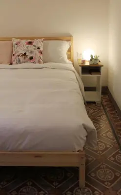 Letto o letti in una camera di Friends of Michelangelo