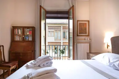 Letto o letti in una camera di Appartamento Centralissimo - Ponte Vecchio