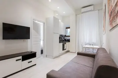TV o dispositivi per l'intrattenimento presso Modern Apartment in Florence