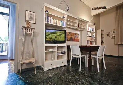 Biblioteca nell'appartamento