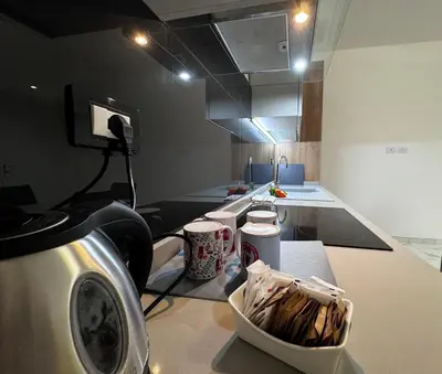 Cucina o angolo cottura di a casa di Luca