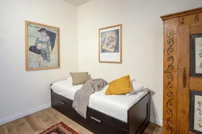 Letto o letti in una camera di Centro storico - Leopoldo Apartment