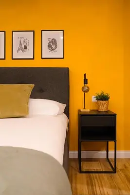 Letto o letti in una camera di Centro storico - Leopoldo Apartment