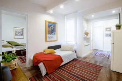 Letto o letti in una camera di Centro storico - Leopoldo Apartment