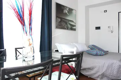 Letto o letti in una camera di Art Apartment stazione A