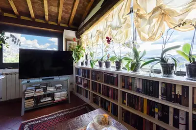 TV o dispositivi per l'intrattenimento presso Residenza del Bravo by Mmega